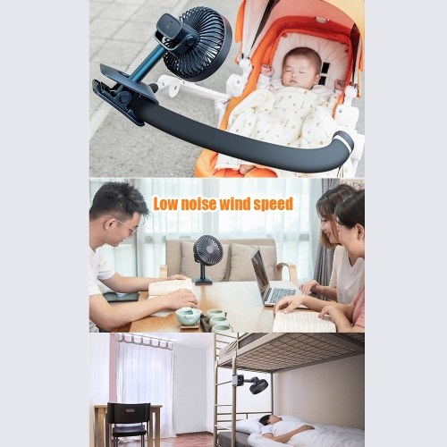 

JISULIFE Clipping-on Fan Air Circulation Fan
