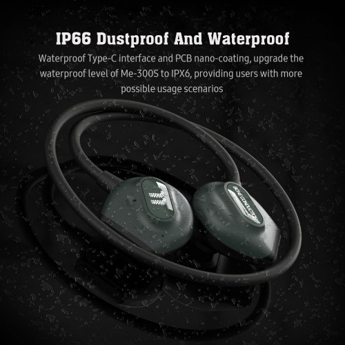 

UL Me-300S Wireless Earphone Bone Conduction BT Music Foldable Headphone