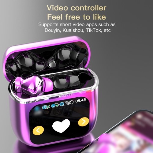 SE-60 Touch Screen Wireless Earbuds: High Fidelity Sound with Long Endurance 