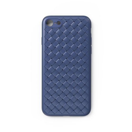 

WSKEN Weaving Защитный чехол для телефона для iPhone 7/8 Плетеный вентилируемый телефон Shell Прочная крышка TPU Ударопрочный защищенный от царапин