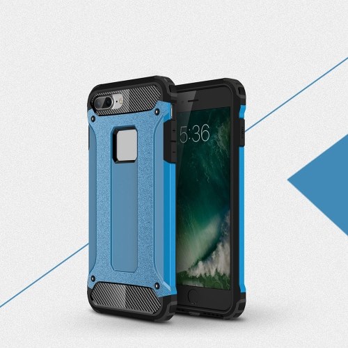 

Для iPhone 7 Plus Case / iPhone 8 Plus Case Slim Fit Dual Layer Hard Back Cover Bumper Защитный амортизатор и противоскользящий корпус для защиты от царапин для Apple iPhone 7 Plus / 8 Plus 5.5 inch