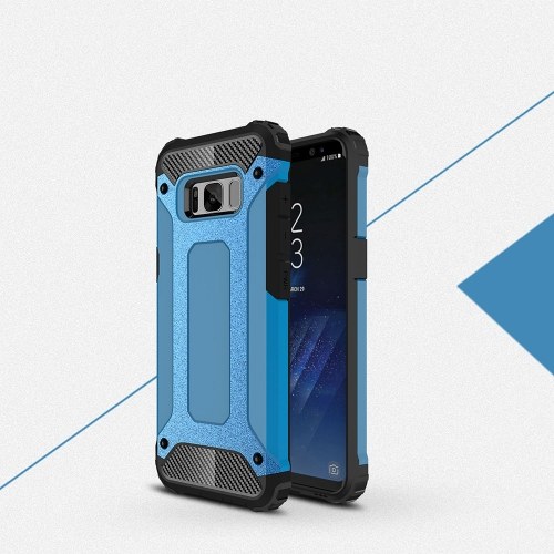 

Для Samsung Galaxy S8 Case Slim Fit Dual Layer Hard Back Cover Bumper Защитный амортизатор и противоскользящий корпус для защиты от царапин 5.8 inch