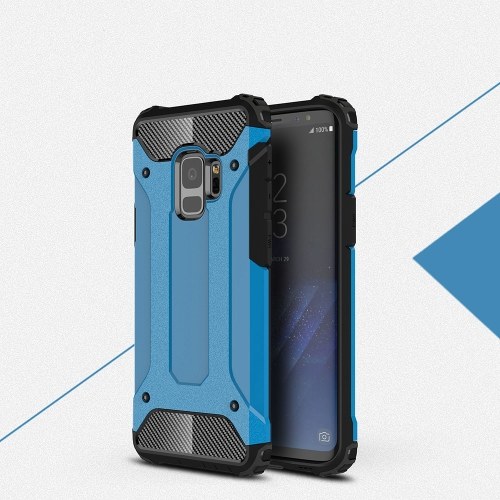 

Для Samsung Galaxy S9 Case Slim Fit Dual Layer Hard Back Cover Bumper Защитный амортизатор и противоскользящий корпус для защиты от царапин 5.8 inch