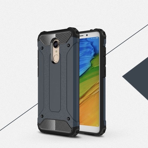 

Для Xiaomi Redmi 5 Plus Case Slim Fit Dual Layer Hard Back Cover Bumper Защитный амортизатор и противоскользящий корпус для защиты от царапин 5.99 дюйма