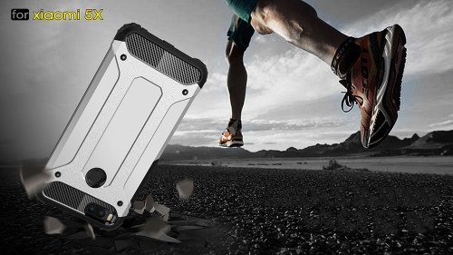 

For Xiaomi 5X Case Slim Fit Dual Layer Hard Back Cover Bumper Protective Shock-Absorption & Skid-proof Anti-Scratch Case 5.5 inch