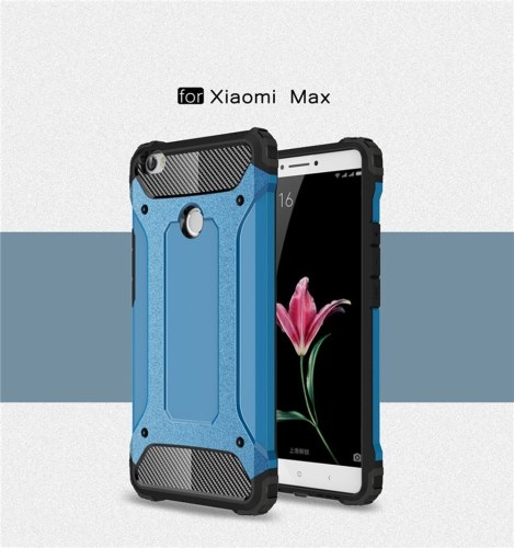 

For Xiaomi Max Case Slim Fit Dual Layer Hard Back Cover Bumper Protective Shock-Absorption & Skid-proof Anti-Scratch Case 6.44 inch