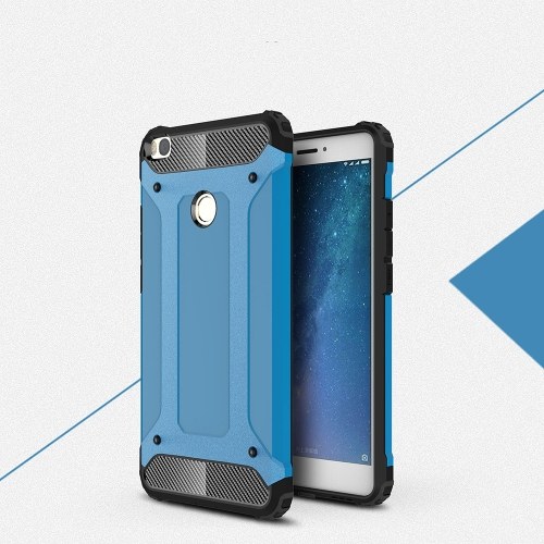

Для Xiaomi Max 2 Case Slim Fit Dual Layer Hard Back Cover Bumper Защитный амортизатор и противоскользящий корпус для защиты от царапин 6.44 дюйма