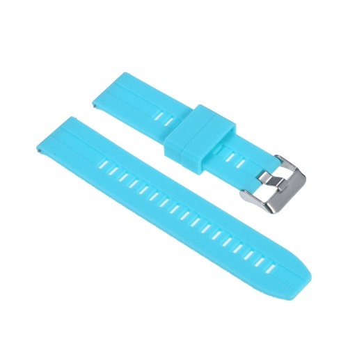 

20mm Silicone Watch Strap Quick Release Watch Band with Buckle Soft Breathable Watchband Wristband Compatible with 20mm Traditional/Smart Watch