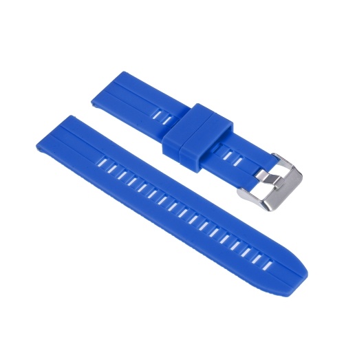 

22mm Silicone Watch Strap Quick Release Watch Band with Buckle Soft Breathable Watchband Wristband Compatible with 22mm Traditional/Smart Watch