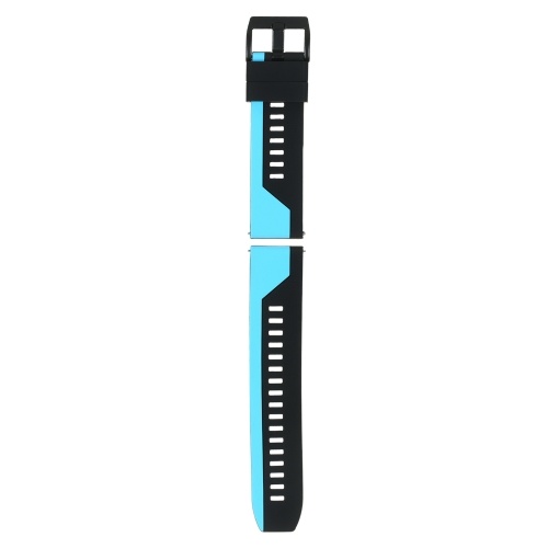 

20mm Watch Band Soft Silicone Quick-Release Strap with Buckle Breathable Watchband Wristband Compatible with 20mm Smart/Traditional Watch
