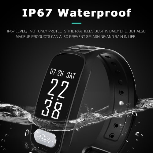 

B20 Smart Band BT Watch Fitness Tracker Sleep Monitor Calls Reminder IP67 Waterpoof for iOS & Android iPhone X Samsung S8 Note 8