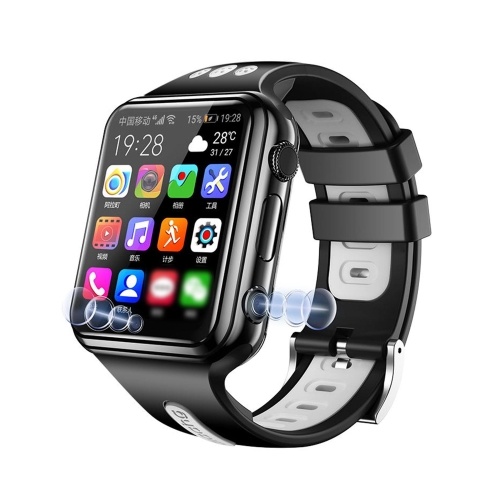 

Смарт-часы W5 4G (SIM-карта) 1 ГБ + 8 ГБ памяти 2.0MP + 2.0MP, двойная камера