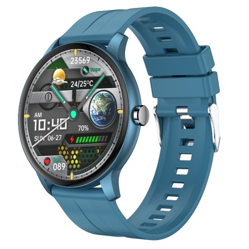 

Z2 Smart Sports Watch 1.3'' Full-touch LCD Screen 10mm Ultra-thin Body BT Dial-up Call Health Monitoring Multiple Sports Mode Custom Dial Compatible with Android iOS