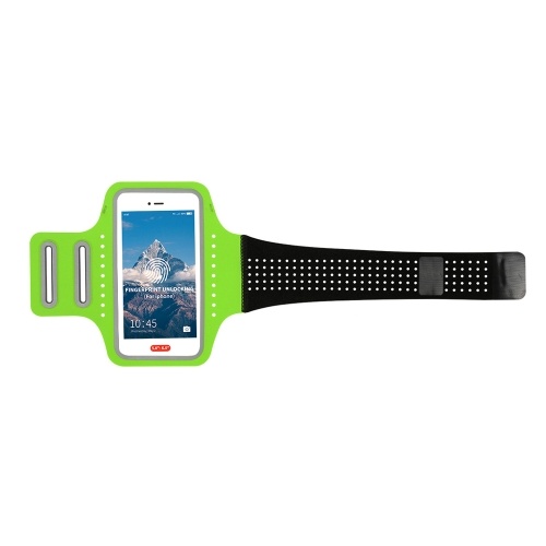 

Elastic Sport Armband Full Screen Fingerprint Unlocking Phone Case Arm Band