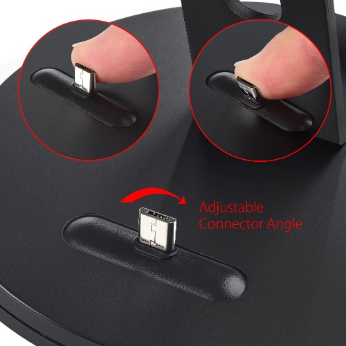 

3 in 1 Mobile Phone Charger Sync Data Phone Charge Stand Holder Base Type-C Connector for Type-C Enabled Smartphones