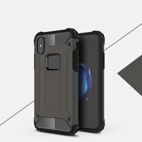 

Для iPhone X Case Slim Fit Dual Layer Hard Back Cover Bumper Защитный амортизатор и противоскользящий корпус для защиты от царапин для Apple iPhone X 5.5 inch