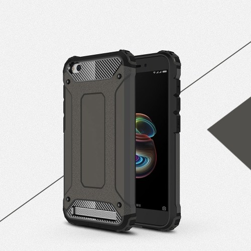 

Для Xiaomi Redmi 5A Корпус Slim Fit Dual Layer Hard Back Cover Bumper Защитный амортизатор и противоскользящий корпус для защиты от царапин 5.7 дюйма
