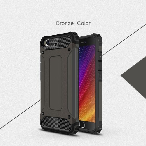 

For Xiaomi 5S Case Slim Fit Dual Layer Hard Back Cover Bumper Protective Shock-Absorption & Skid-proof Anti-Scratch Case 5.15 inch