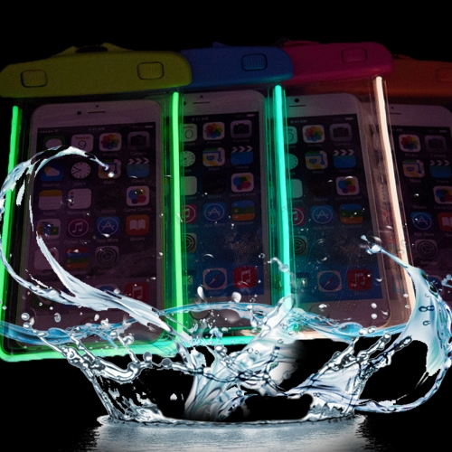 Borsa Smart Phone universale impermeabile a fluorescenza in PVC per tutti i telefoni