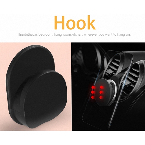 

Ring Holder & Selfie Remote Shutter Anti-lost 360-degree Rotable Phone Stand BT Wireless Selfie Shutter for Smartphone and Tablet