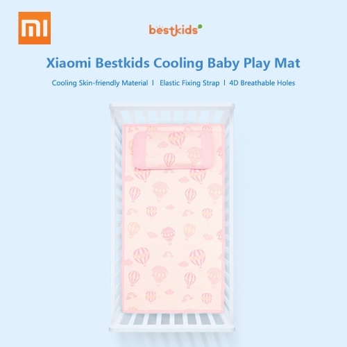 

Xiaomi Bestkids Cooling Baby Play Mat With Pillow Summer Bamboo Pads for Infant Child Bed Reusable Mattress Washable Mats Carpet Tatami Cushion Cotton Mat