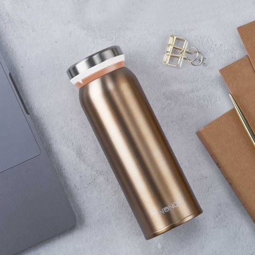 

Xiaomi Youpin NONOO Mr. 450ml Thermos Vacuum Flask Stainless Steel Vacuum Portable Insulation Thermoses Thermal 12h Bottle Water Kettle Cup for School Office Travel