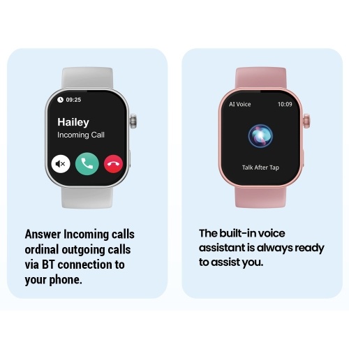 Zeblaze Btalk Plus Smart Watch 2.03-in HD Color Display Bluetooth Phone Calls 
