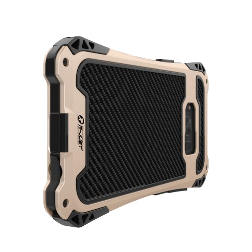 

R-JUST AMIRA Series Metal Tri-proof Phone Case 360 Degree Full Protect Back Cover Protective Shell High Quality with Tempered Glas