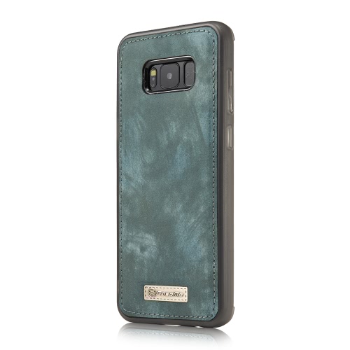

CaseMe 008 Multi-functional Wallet Phone Case Card-slot Protective Cover for 5.8 Inches Samsung Galaxy S8 Eco-friendly Stylish Portable Anti-scratch Anti-dust Durable
