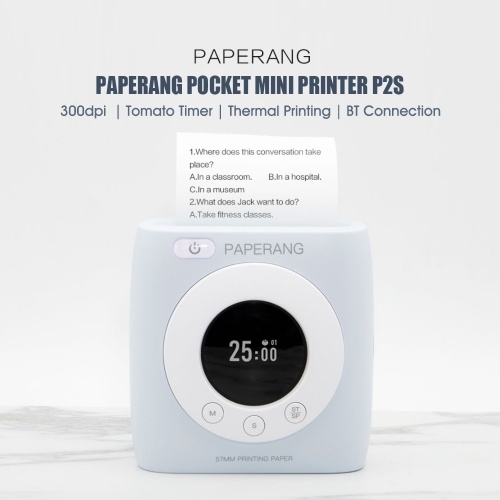 

Global Version PAPERANG Pocket Mini Printer P2S