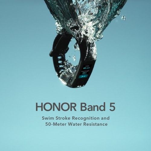 

HONOR Band 5 0.95inch Large AMOLED Color Display Smart Watch