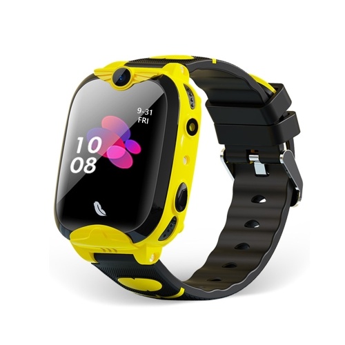 Smartwatch per bambini da 1,4 pollici 4G con chiamata bidirezionale Chat vocale Monitoraggio vocale remoto GPS / Wi-Fi / LBS Posizione SOS Aiuto di emergenza Braccialetto fitness IP67 Orologio smart touchscreen impermeabile per ragazzi Ragazze Bambini Studenti