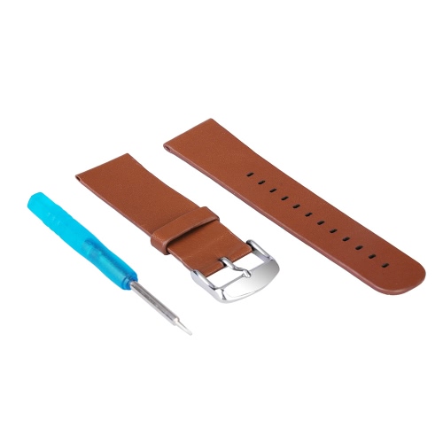 Hohe Qualität echt Leder Strap Classic Textur Ersatz Wrist Band Armbänder mit Schnalle-Tool für Apple Watch iWatch 38mm