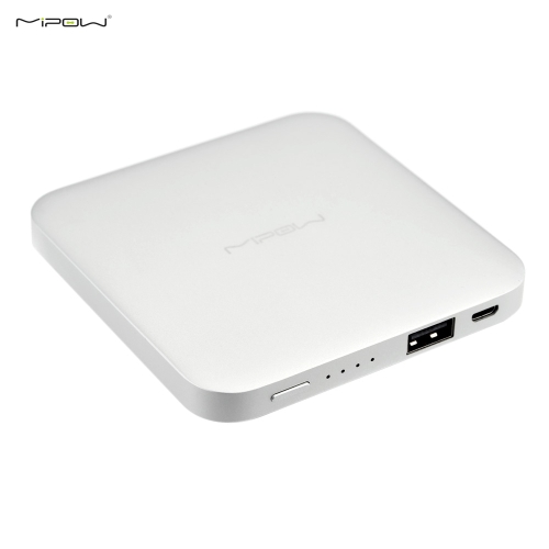 MIPOW SPL08 Power Bank 4500 mAh Cargador portátil Batería externa para iPhone iPad iPod Samsung