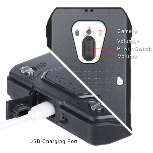 

RIYO Phone Case Triple Proofing Outdoor Protection Cover HD Anti Scratch Film IP68 Waterproof Shockproof Dirtproof Snowproof Shell
