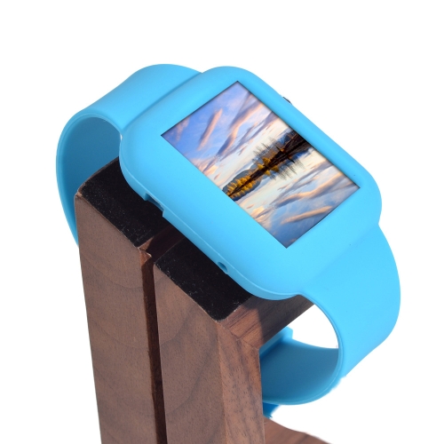 Moda Design cinturino in silicone per Apple iWatch 38mm Eco-friendly materiale ultrasottile leggero alla moda portatile antigraffio antiscivolo durevole