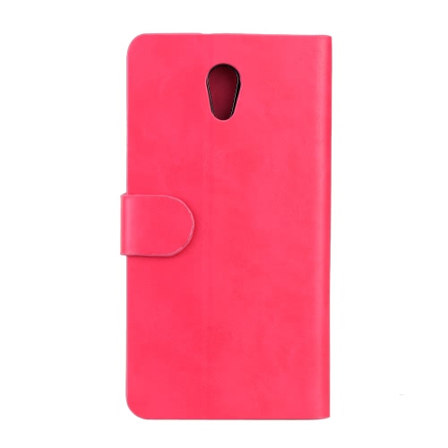 

KKmoon Flip Wallet Case Luxury PU Leather Cover for ZUK Z1 Full Body Protect Shell Card Insert Stand Case