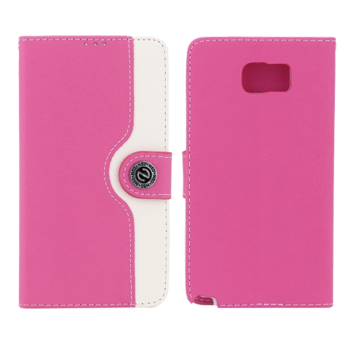 Kippen Wallet Case Luxus PU Leder Cover Körper schützen Shell Card Insert-Tragetasche für Samsung Note 5