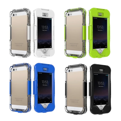 

Fashion Waterproof Heavy Duty Phone Case Shell Durable Shockproof Dirt Snow Proof Phone Cover for iPhone 5 5S 5SE