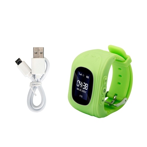 

0.96inch ЖК-экран Kids Smart Watch Phone для девочек Мальчики Подарки для детей LBS Tracker Locator Расположение в режиме реального времени Smartwatch с разъемом для SIM-карты Удаленный монитор Call SOS Alarm Подходит для смартфонов iOS для Android