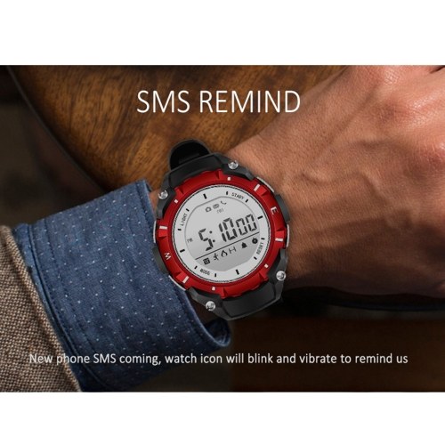 

Sport Smart Watch Multi-functional Wristwatch BT4.0 Smartwatch Support Pedometer Camera Remoter Call SMS Reminder Alarm Clock for iOS Android Smart Phones