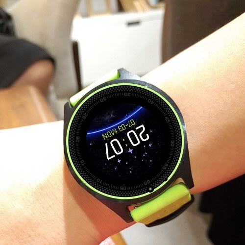 

Многофункциональный V9 Smart Watch BT Smartwatch 1.22 "Сенсорный экран IPS с камерой Встроенная SIM-карта и гнездо для карт TF Наручные часы Шагомер Sleep Monitor