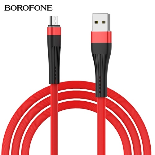 

BOROFONE BU4 Micro Charging Cable Data Transfer Cord Fast Cable Charging Cords Data Cable High Speed for Android Cable Cords Durable Cords Compatible with Android