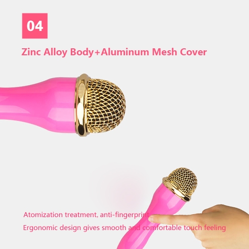 

Skerei Candy Smartphone Microphone Real-time Monitoring Fidelity Recording Intelligent Noise Reduction Portable Receiver Singing M