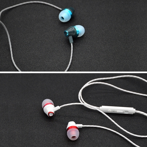 V3S BAYASOLO Stereo In-Ear Earphone Bass Headphone 3.5mm Jack Wired Earbud Hands-free Call for Smartphones