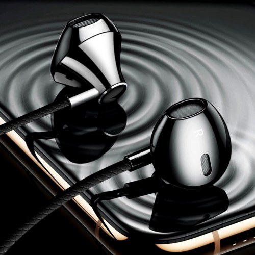 

Lenovo HF140 Wired Earbuds Headphones with Microphone and Volume Control Powerful Bass Sound Noise Isolating Earphones