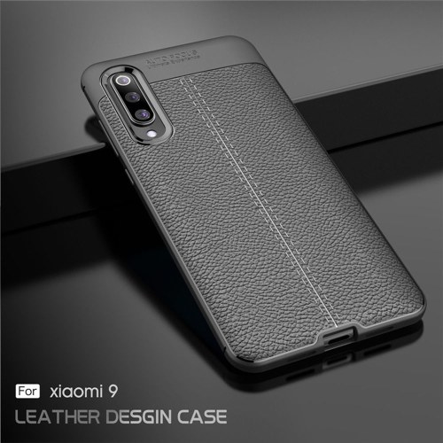 

Phone Case Leather TPU Phone Protection Cover Simple Lightweight Mobile Phone Protector for Xiaomi 9