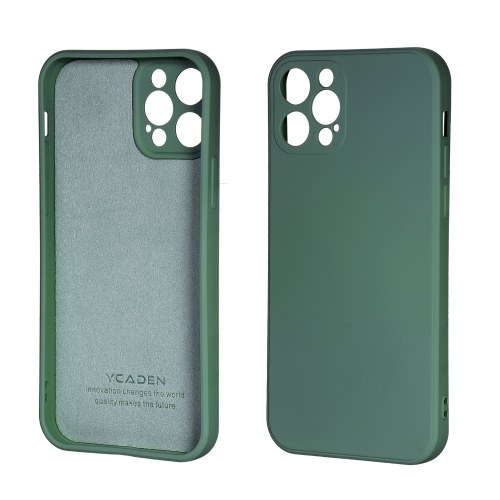 

6.7-inch Silicone Phone Case Full Body Protection Shockproof Cover Case with Soft Anti-Scratch Microfiber Cloth Lining Replacement for iPhone 12 Pro Max