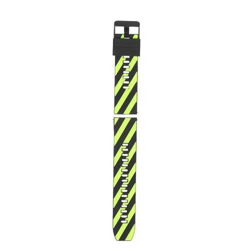 

20mm Watch Band Soft Silicone Quick-Release Strap with Buckle Breathable Watchband Wristband Compatible with 20mm Smart/Traditional Watch