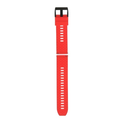 

22mm Watch Band Soft Silicone Quick-Release Strap with Buckle Breathable Watchband Wristband Compatible with 22mm Smart/Traditional Watch
